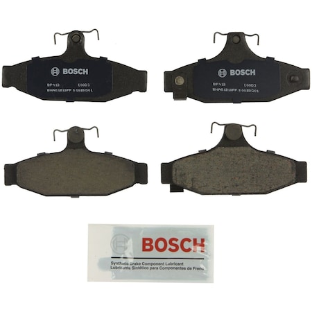 Bosch Quietcast Disc Disc Brake Pads, Bp413 BP413